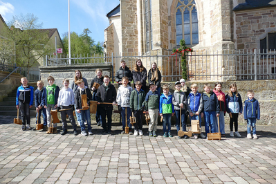Rasseln in Naumburg